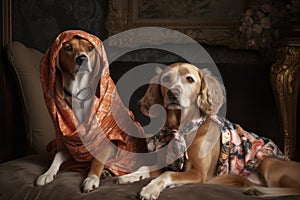 feline and canine models showcasing the latest fashions on runways and in photo shoots