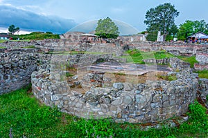 Felix Romuliana ancient roman site in Serbia