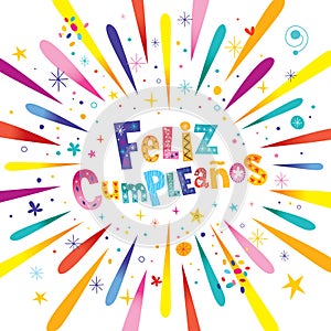 Feliz Cumpleanos Happy Birthday in Spanish