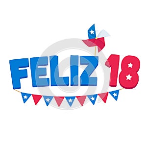 Feliz 18 Fiestas Patrias Chile photo