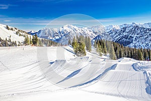 Fellhorn Ski resort, Bavarian Alps, Oberstdorf, Germany photo