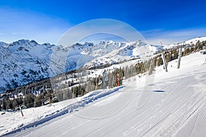 Fellhorn Ski resort, Bavarian Alps, Oberstdorf, Germany photo