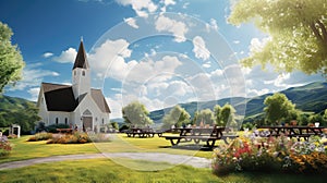 fellowship church picnic photo