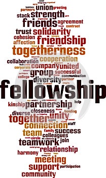 Fellowship word cloud