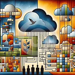 Felt art patchwork, Automated Data Migration Tools for Cloud Adoption