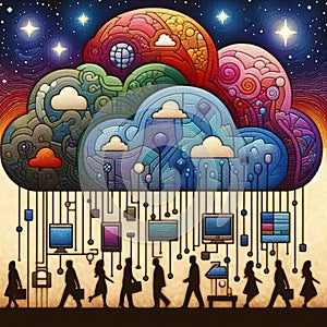 Felt art patchwork, Automated Data Migration Tools for Cloud Adoption