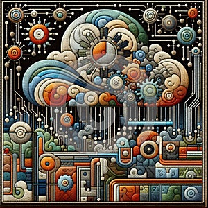 Felt art patchwork, Automated Data Migration Tools for Cloud Adoption