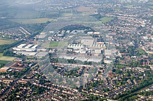 Feltham Aerial view including Defence Intelligence Collection Group