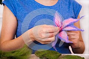 Felting activity