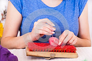 Felting activity