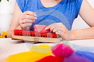 Felting activity