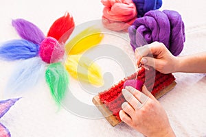 Felting activity