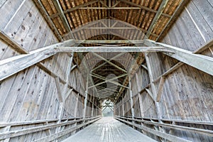 1892 Felton Covered Bridge.