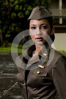 Female Army Personnel photo