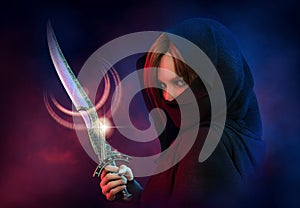 Female Assassin, 3d CG photo