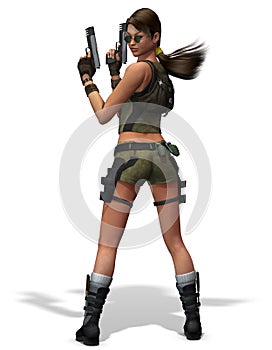 Female Assassin video game