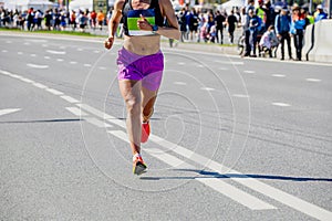 female athlete runner run