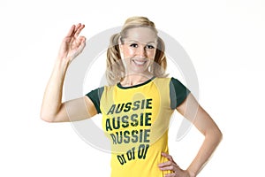 Female Aussie Fan photo