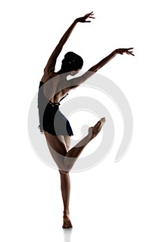Female ballet dancer photo