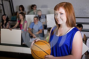Female Basketball Player