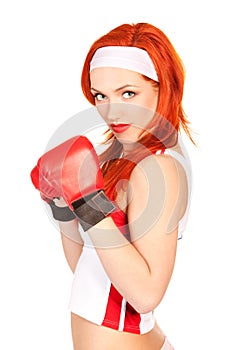 Female boxer