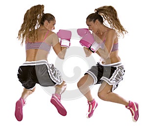 Female boxer