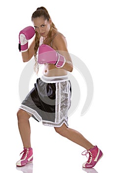 Female boxer