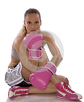 Female boxer