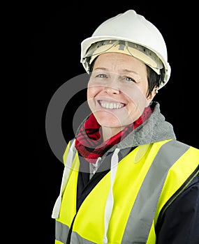 Female builder