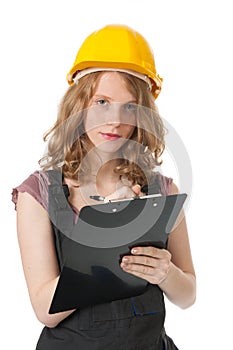 Female builder