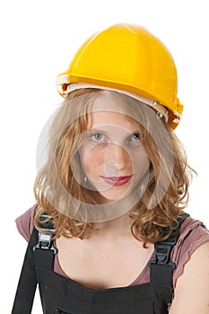 Female builder