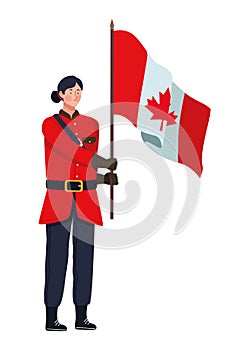 female canadian soldier