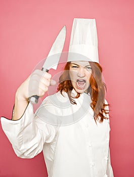 Female chef photo