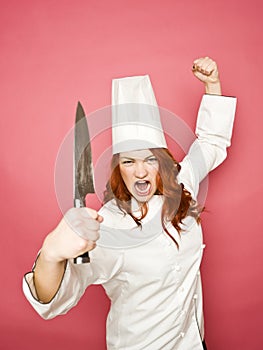 Female chef photo