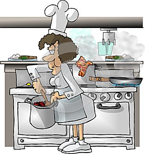 Female Chef