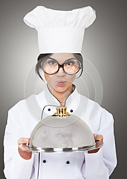 Female chef