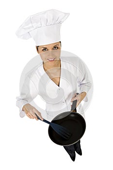 Female chef