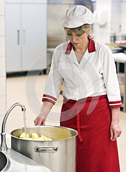 Female chef