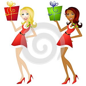 Female Christmas Helpers 2