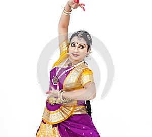 Female classical dancer from asia