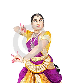 Female classical dancer from asia