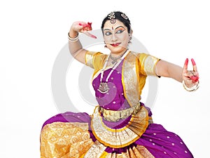 Female classical dancer from asia