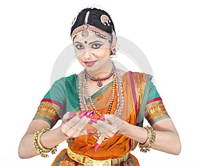 Female classical dancer from india