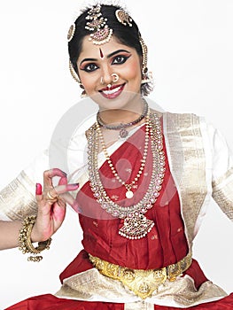 Female classical dancer from india