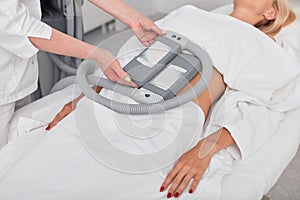 Female client want to lose weight photo