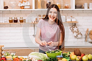 Female cooking hobby lifestyle healthy whole food