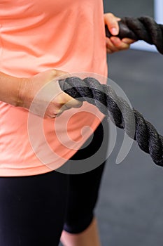 Female at Cross Training Fitness Gym