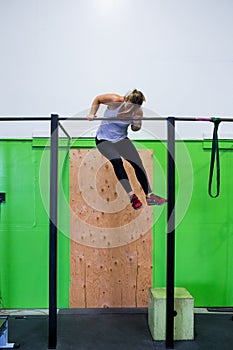 Female at Cross Training Fitness Gym