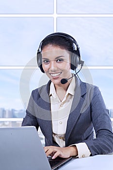 Female customer support