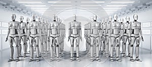 Female cyborg army